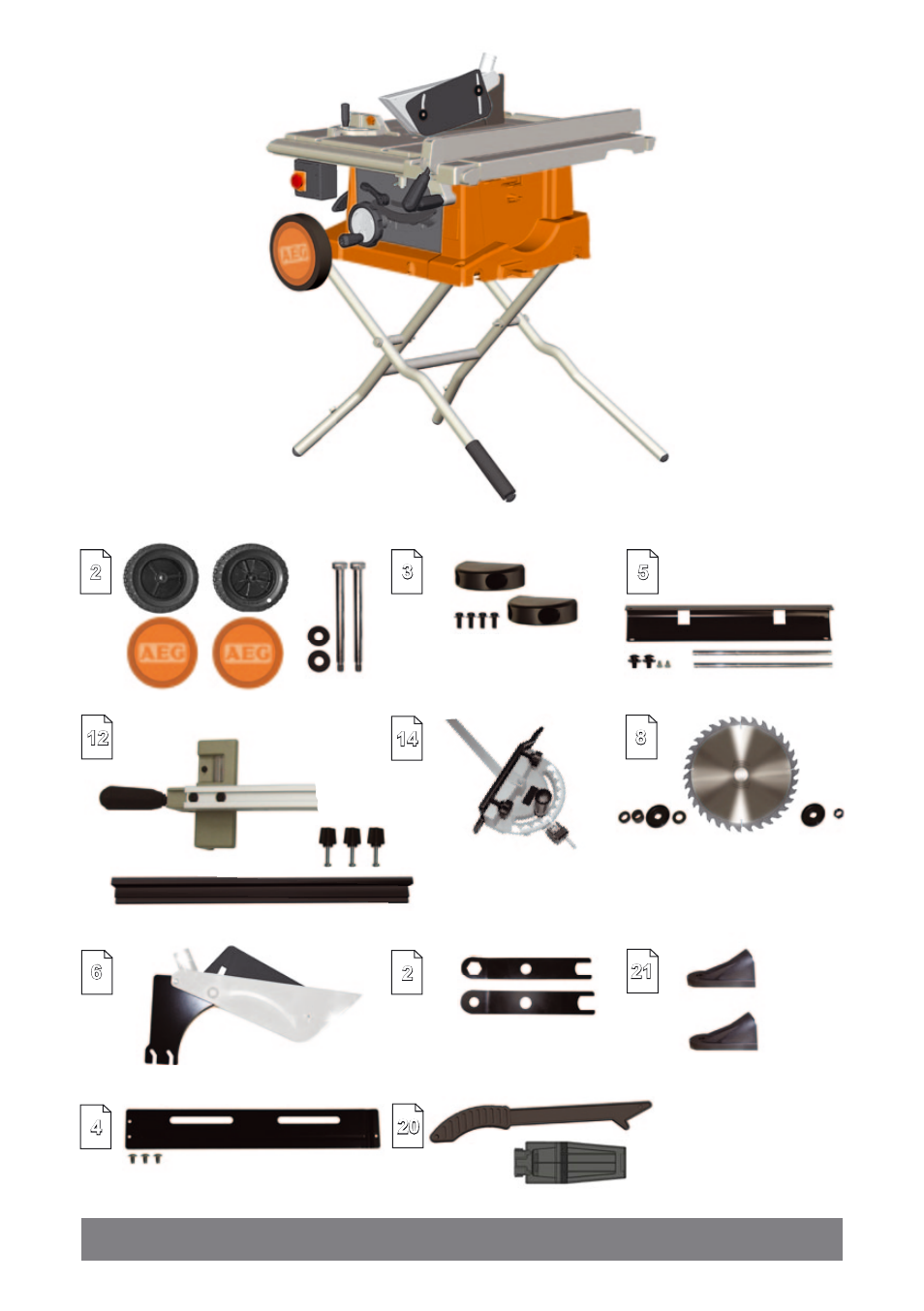 AEG TS 250 K User Manual | Page 3 / 79