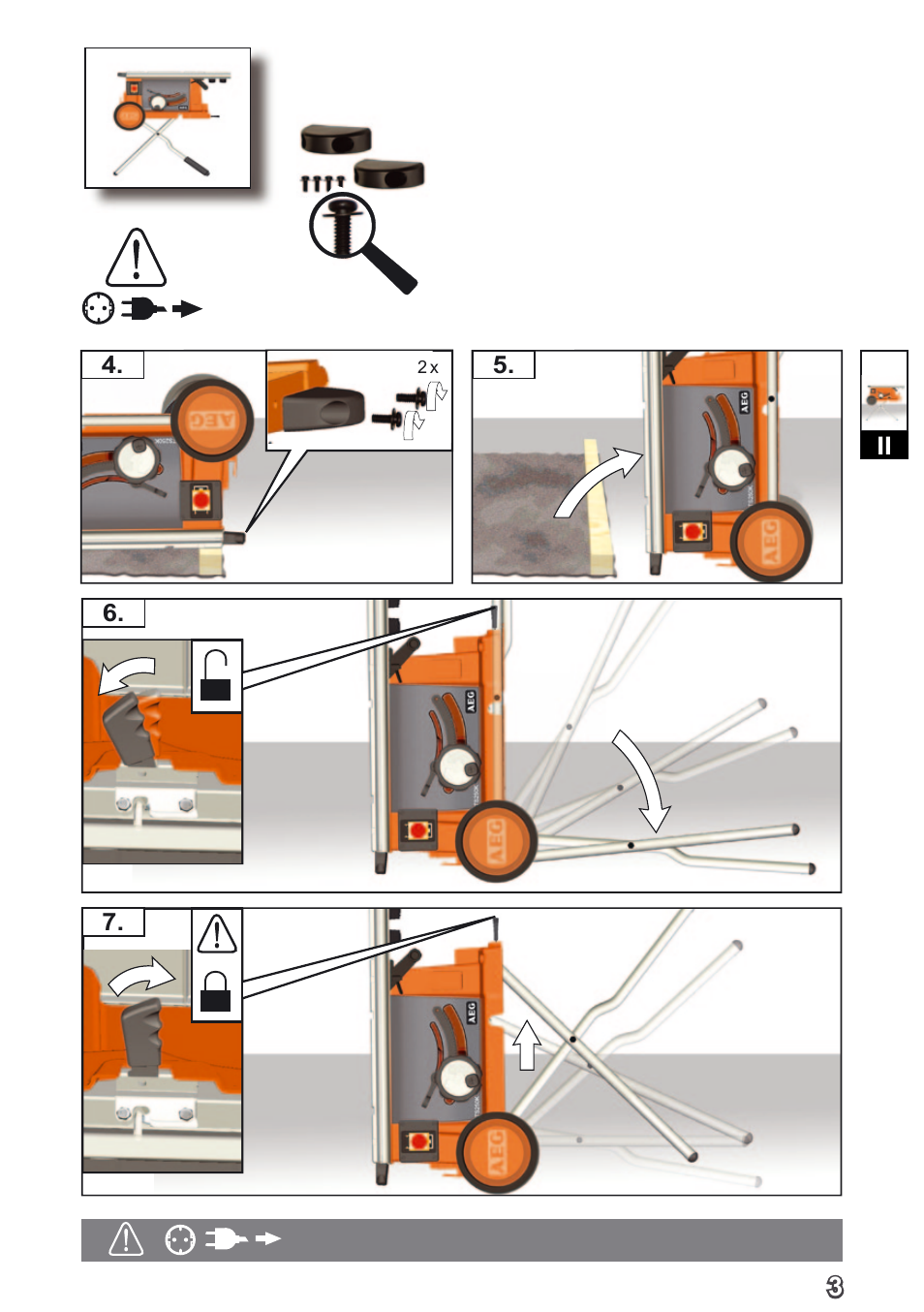 AEG TS 250 K User Manual | Page 6 / 79