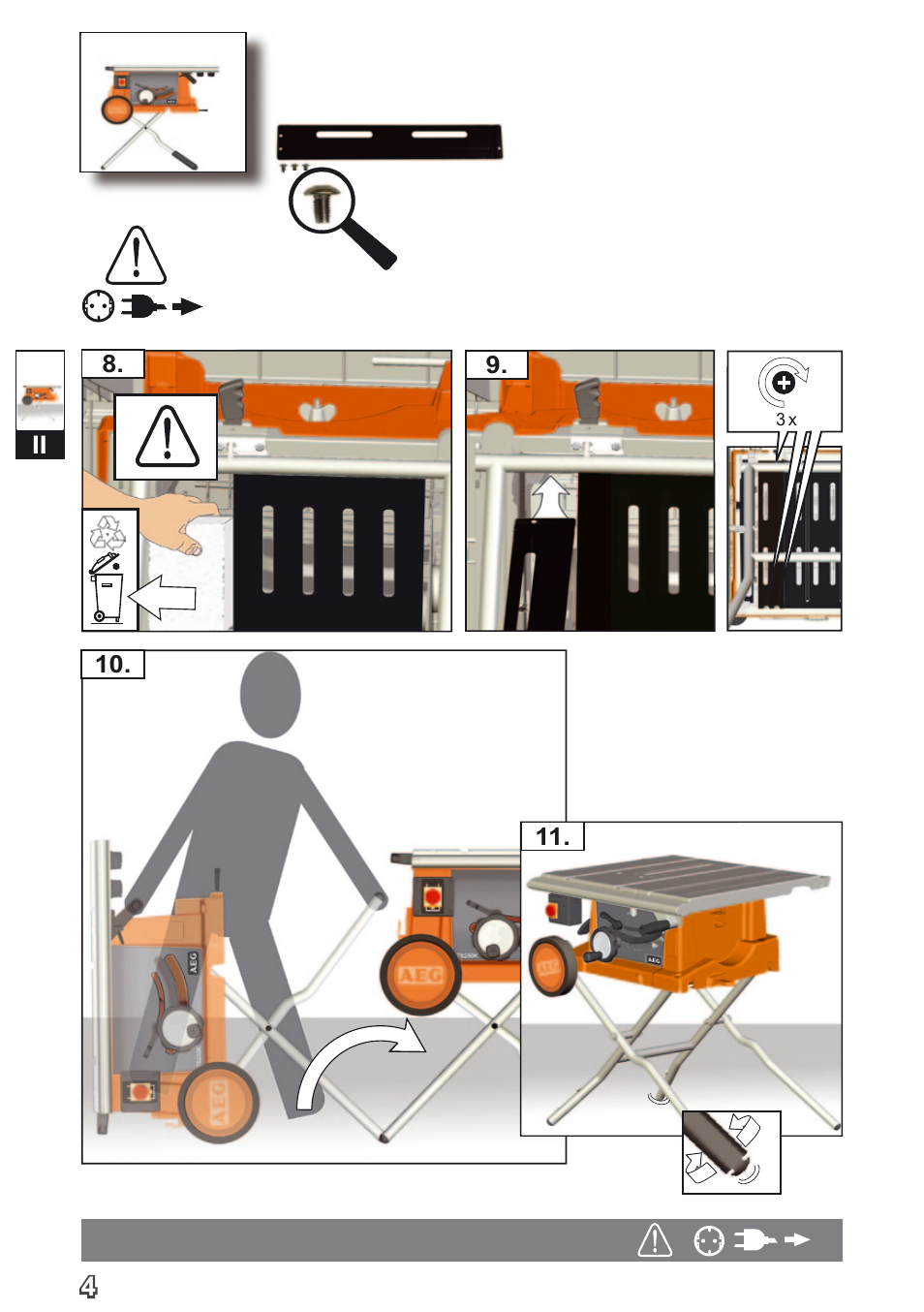 AEG TS 250 K User Manual | Page 7 / 79