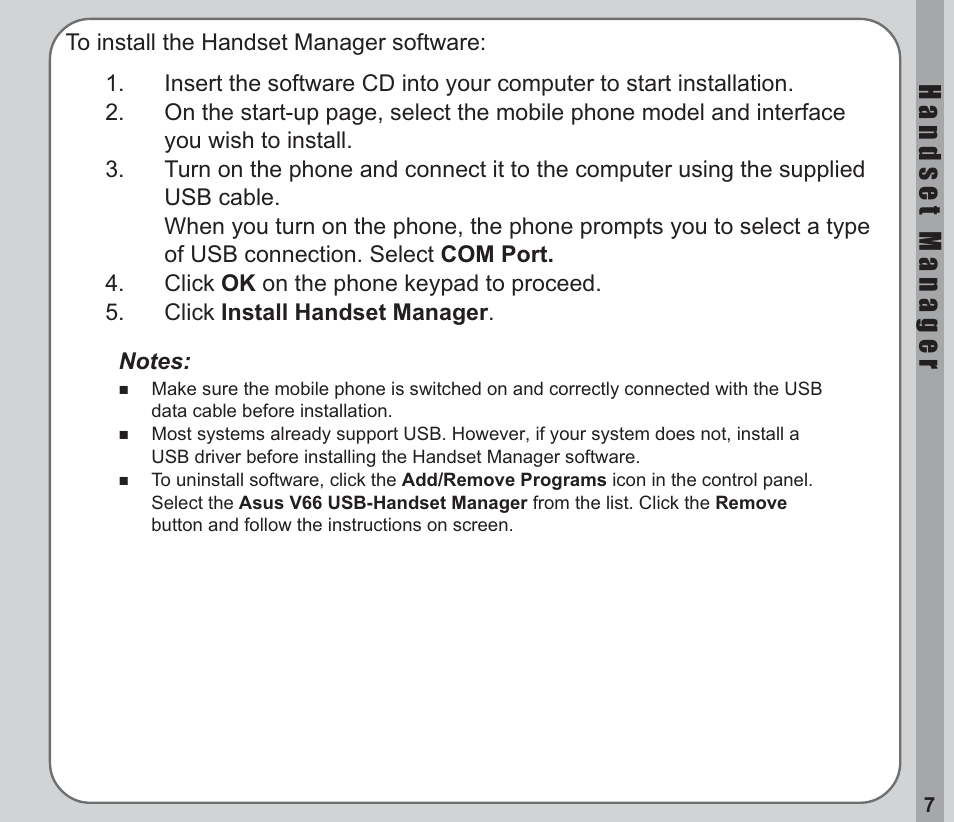 Asus V66 User Manual | Page 11 / 50