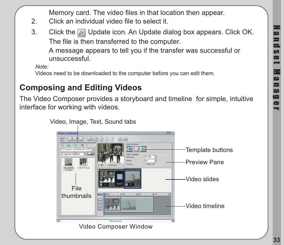 Composing and editing videos | Asus V66 User Manual | Page 37 / 50