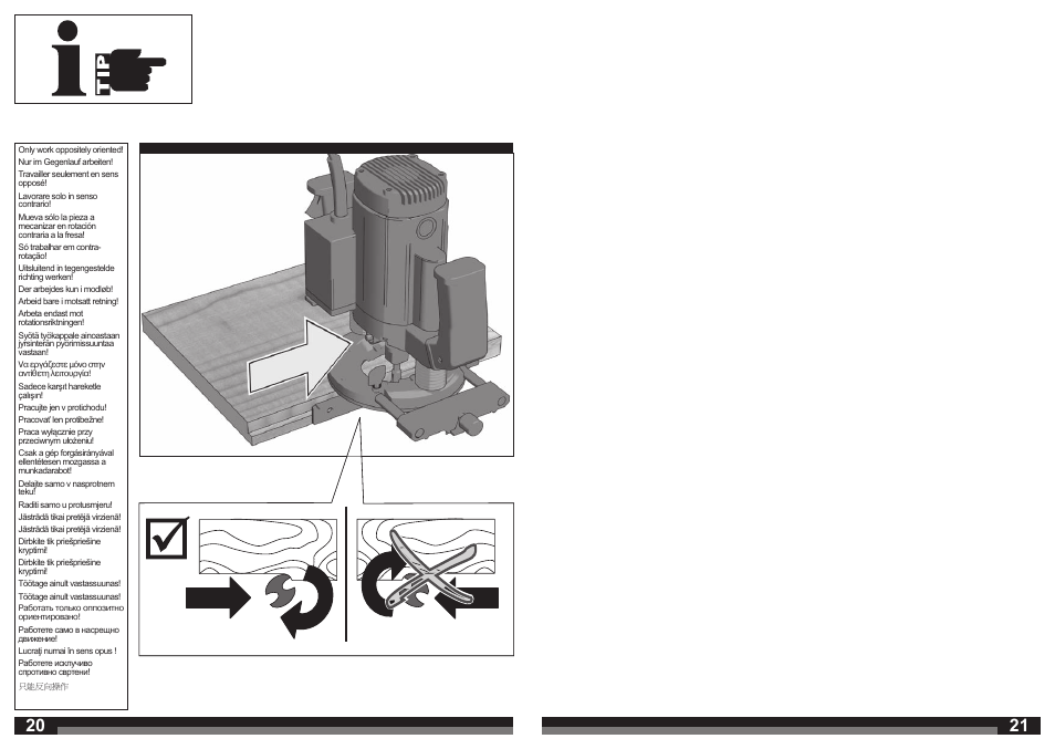 AEG OF 2050 E User Manual | Page 11 / 39