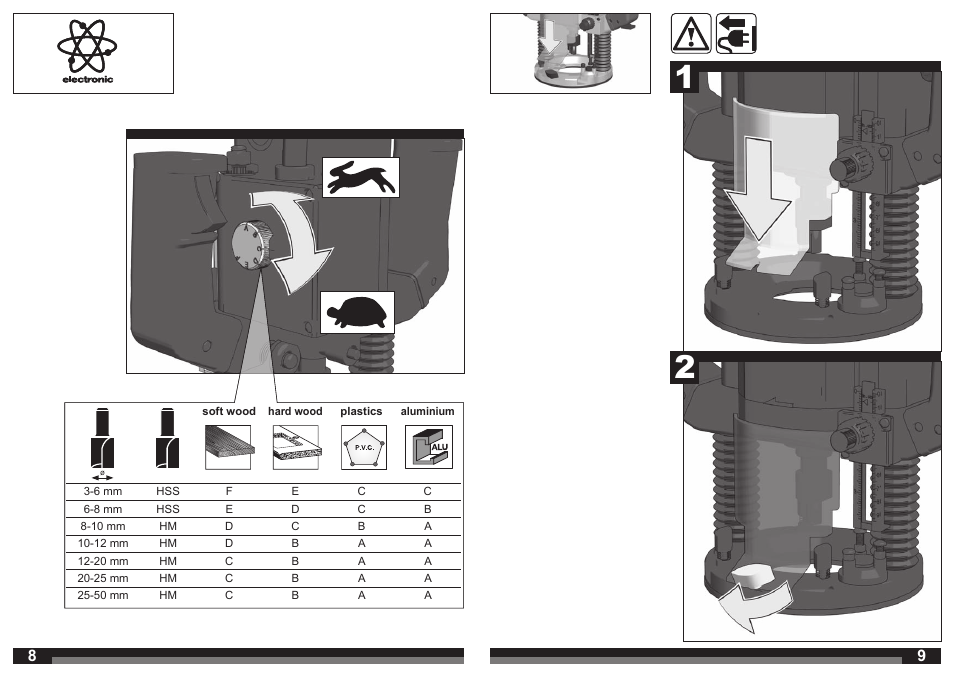 AEG OF 2050 E User Manual | Page 5 / 39