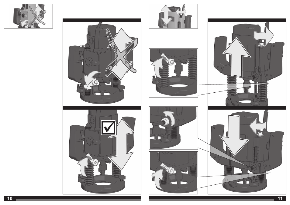 AEG OF 2050 E User Manual | Page 6 / 39