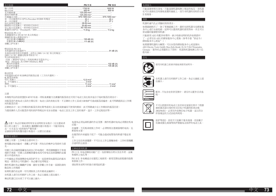 AEG PN 11 E User Manual | Page 37 / 41