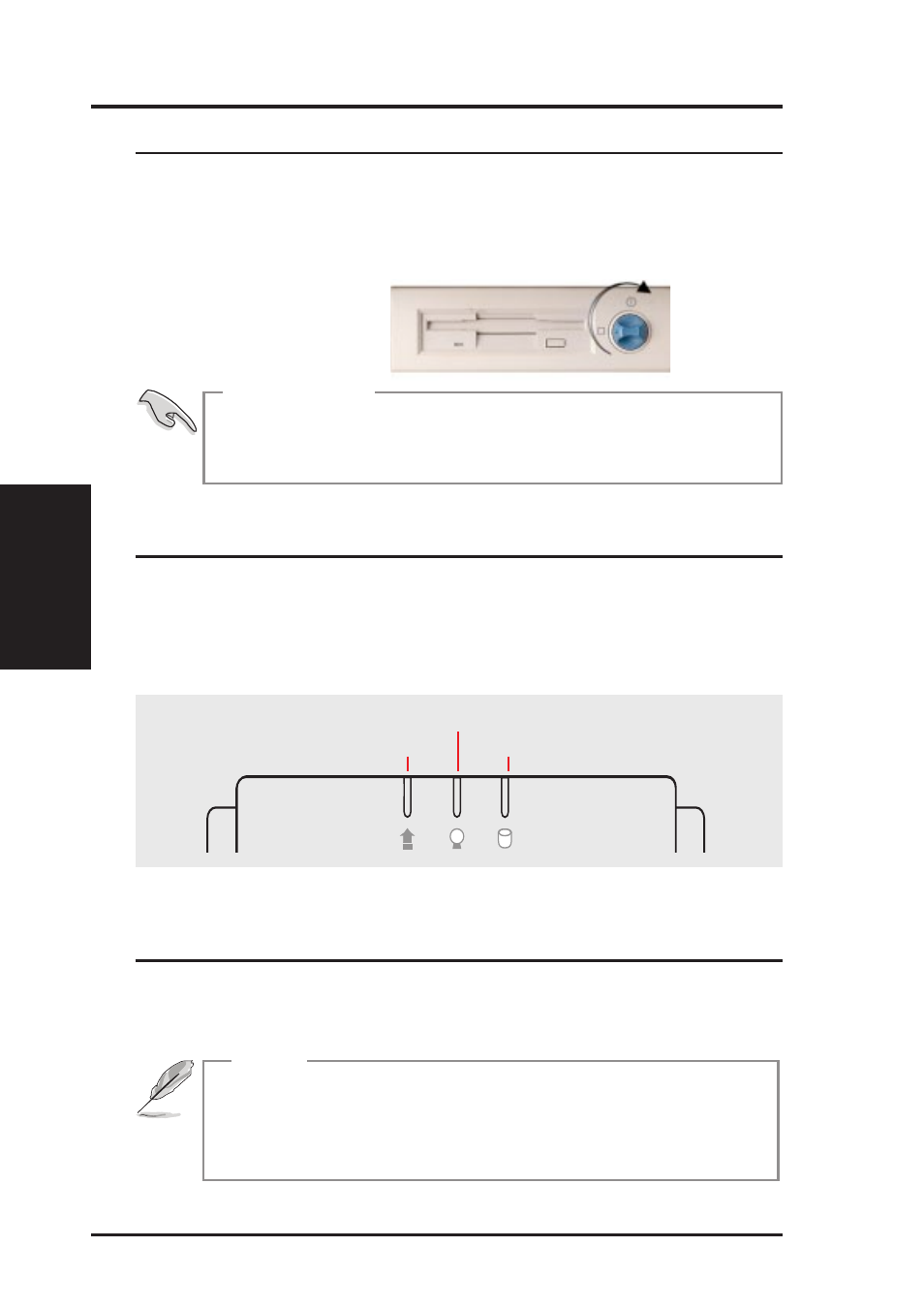 Iii. getting started, 1. starting the server, 2. led indicators | 3. bios setup | Asus Dual Pentium III Group Server AP200 User Manual | Page 16 / 32