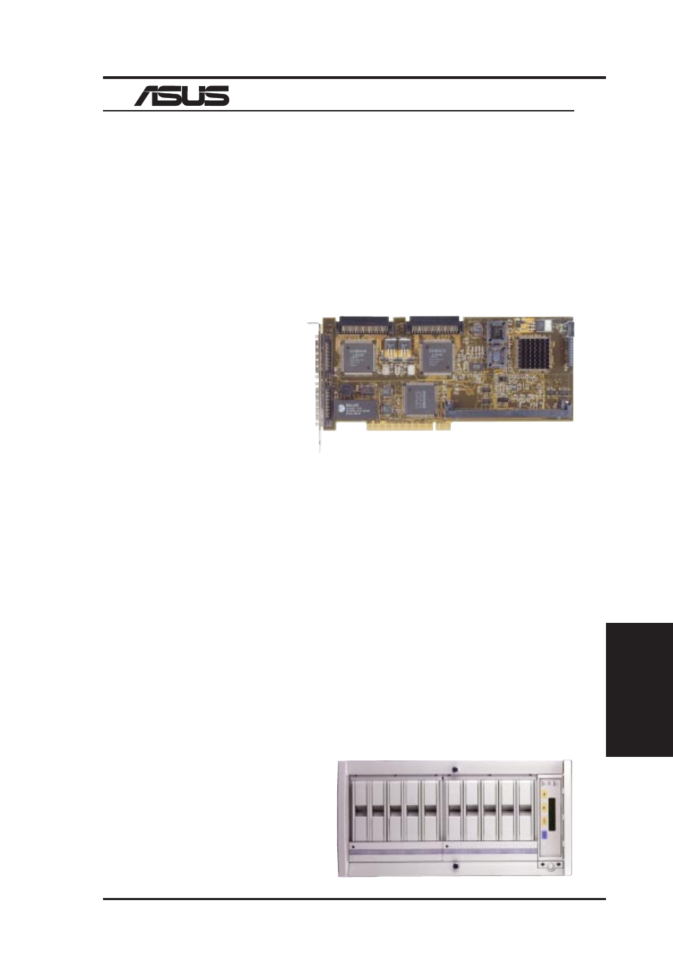 V. appendix, Raid solutions, Asus ar1000 raid subsystem | Asus Dual Pentium III Group Server AP200 User Manual | Page 31 / 32