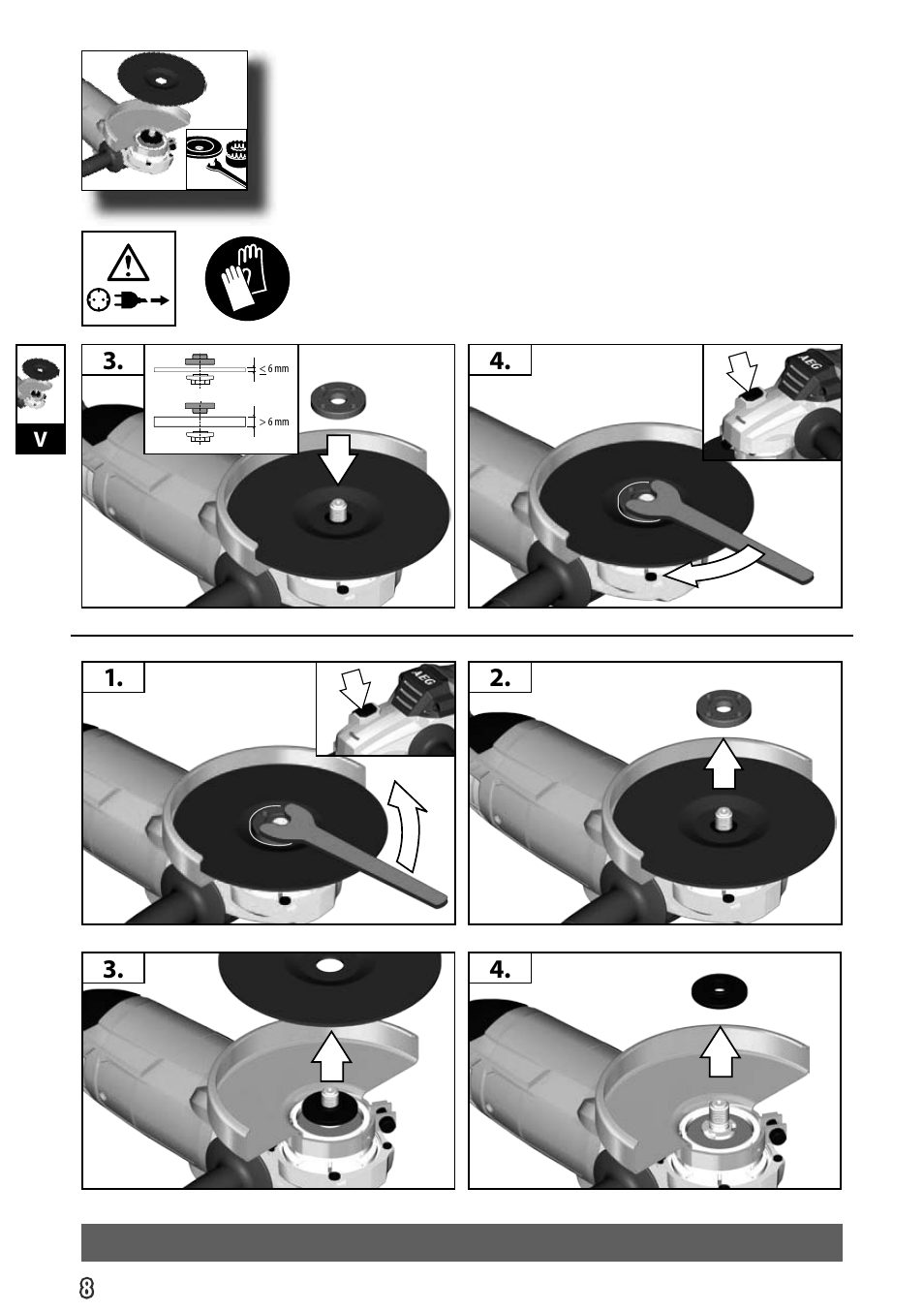 AEG WS 24-230 User Manual | Page 10 / 154