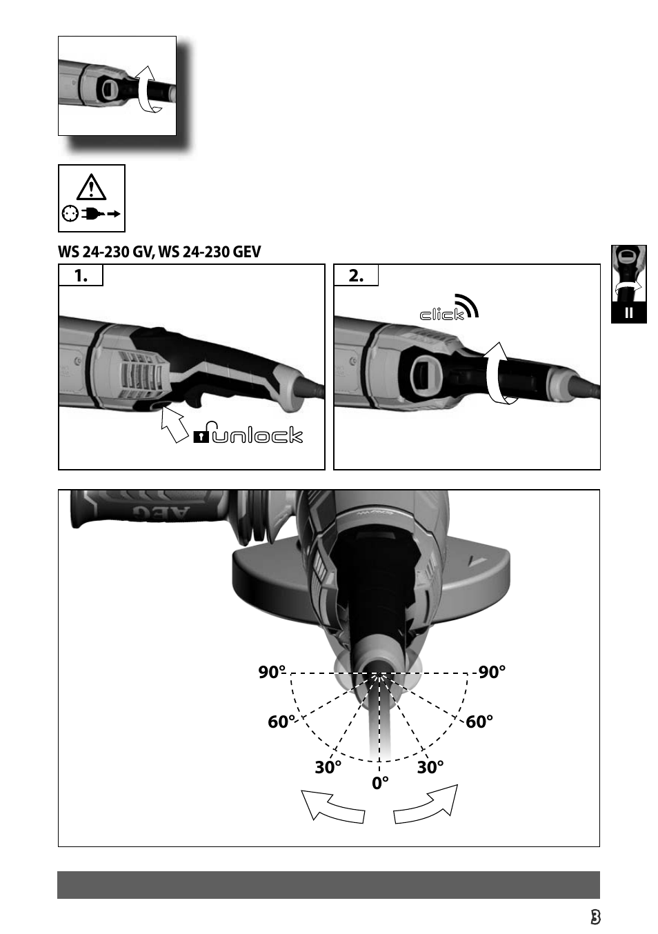 AEG WS 24-230 User Manual | Page 5 / 154