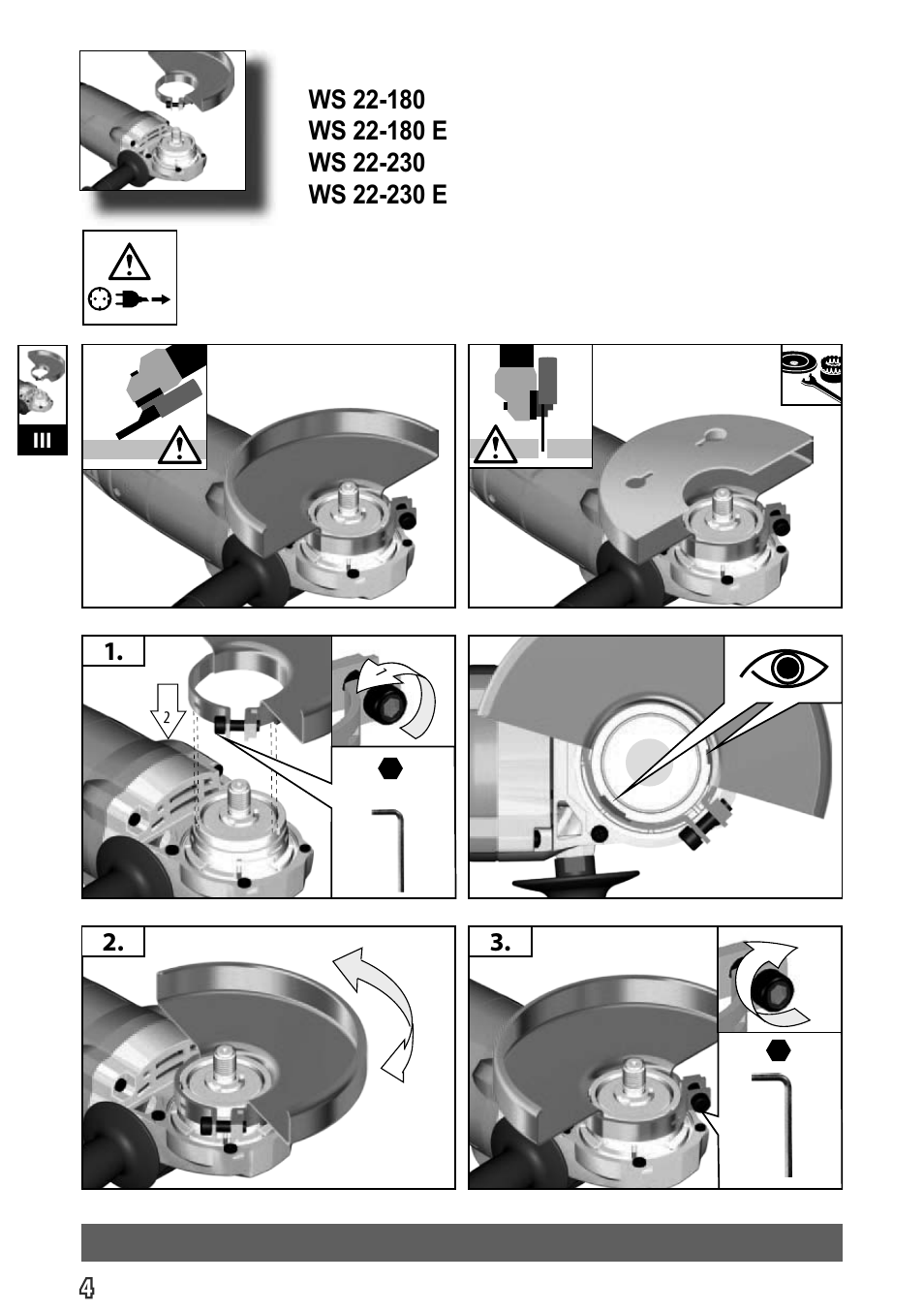 AEG WS 24-230 User Manual | Page 6 / 154