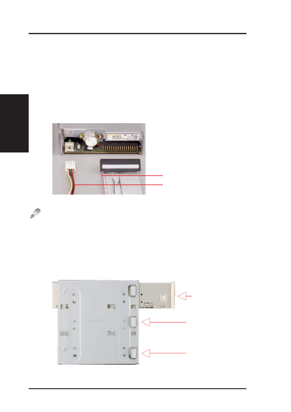 Ii. system components, Device cage (5.25”), Floppy disk drive (1.44mb) | Asus AP100 User Manual | Page 20 / 32