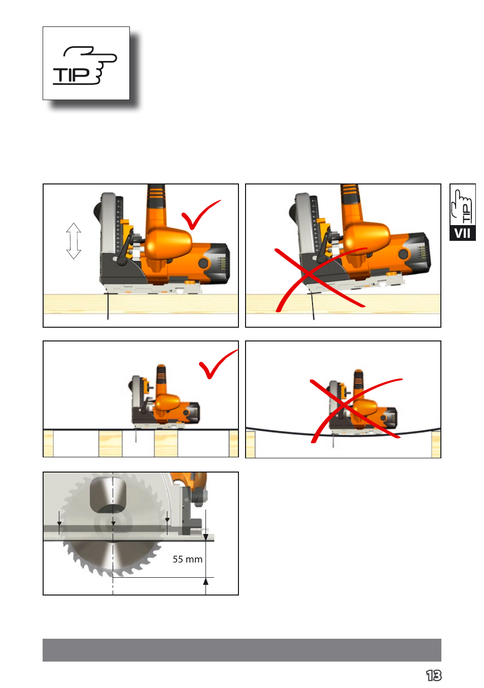 AEG TS 55 E User Manual | Page 16 / 99