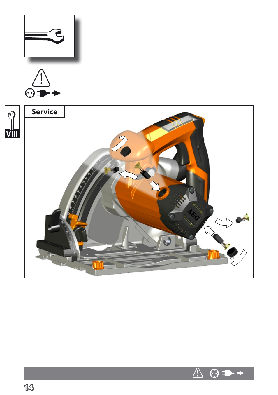 AEG TS 55 E User Manual | Page 17 / 99