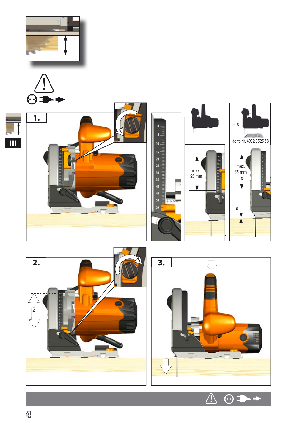 4iii | AEG TS 55 E User Manual | Page 7 / 99