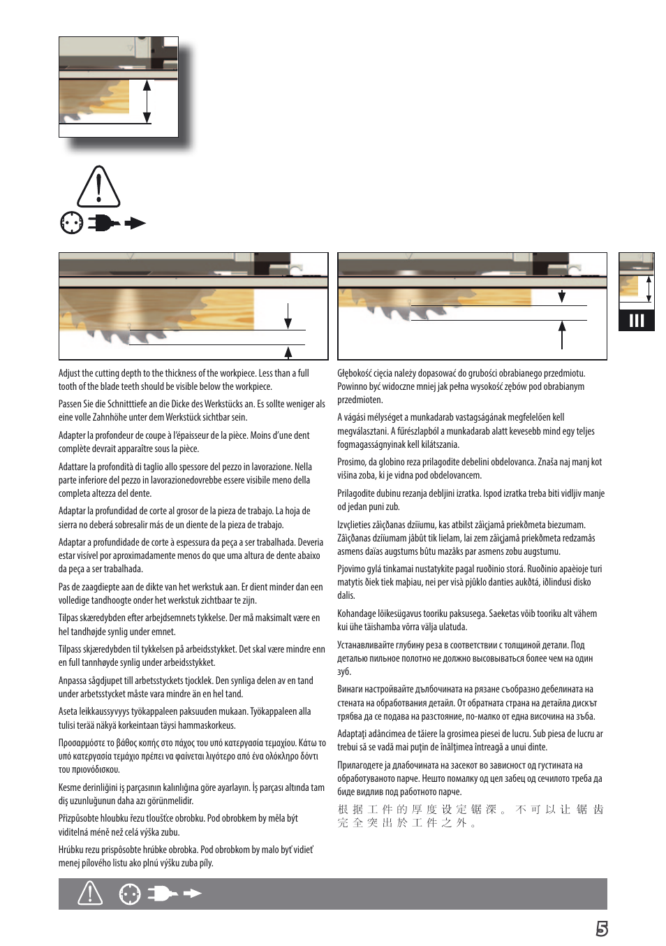 AEG TS 55 E User Manual | Page 8 / 99