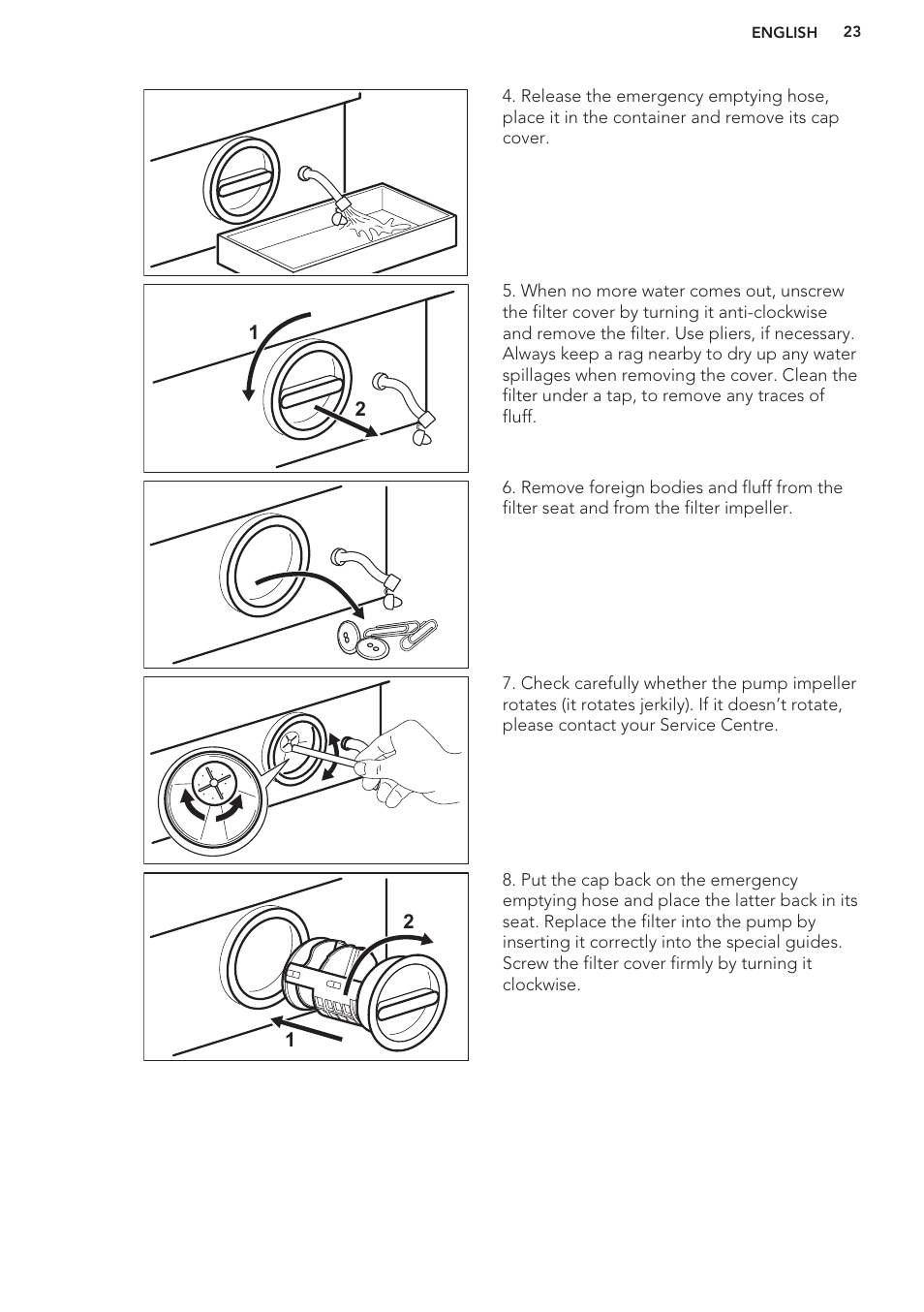 AEG L61270WDBI User Manual | Page 23 / 76
