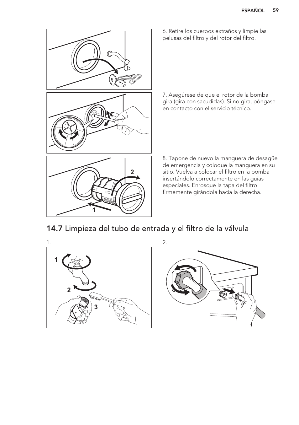 AEG L61270WDBI User Manual | Page 59 / 76
