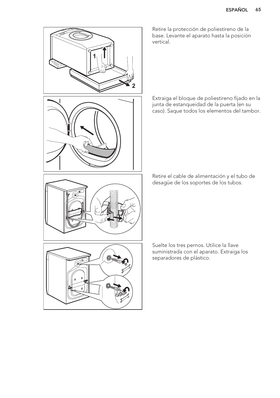 AEG L61270WDBI User Manual | Page 65 / 76