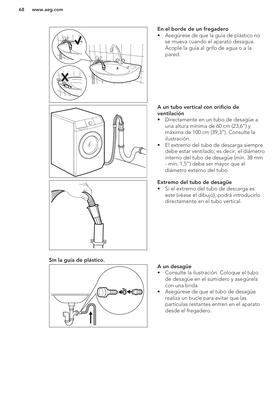 AEG L61270WDBI User Manual | Page 68 / 76