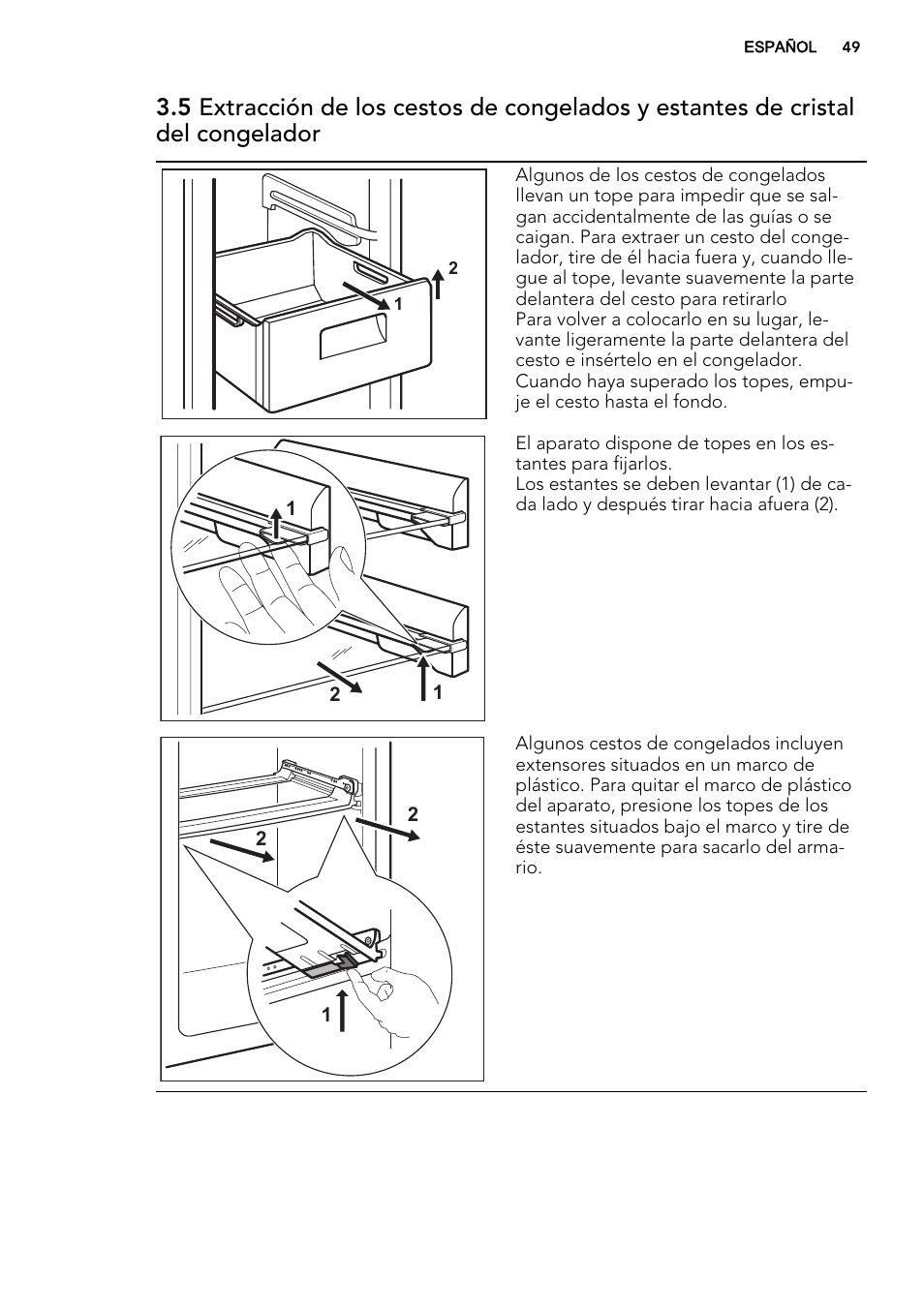 AEG A82700GNX0 User Manual | Page 49 / 64