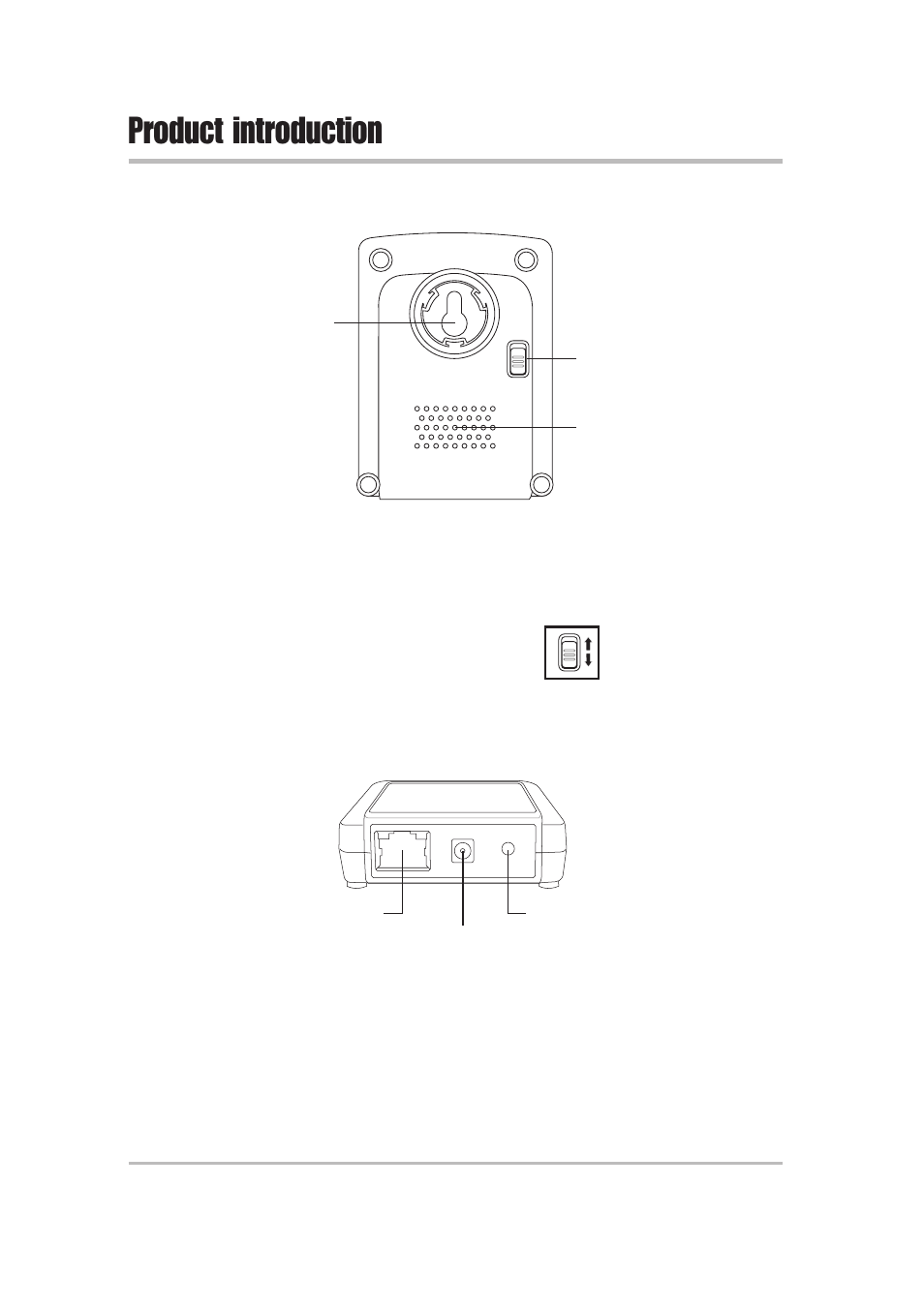 Product introduction, 2 bottom view 1.3.3 rear view | Asus WL-330 User Manual | Page 14 / 74