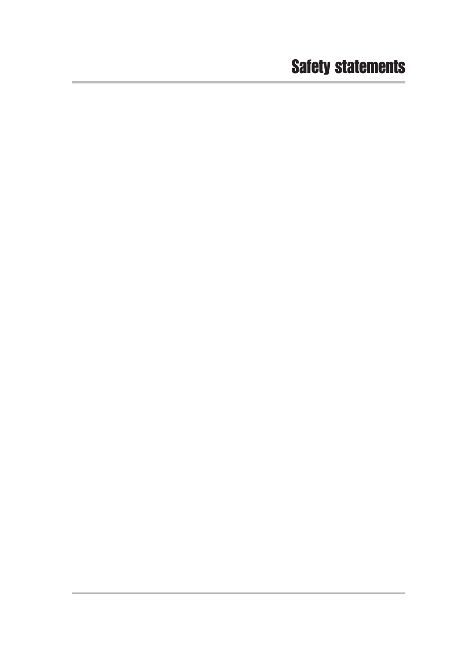 Safety statements | Asus WL-330 User Manual | Page 7 / 74