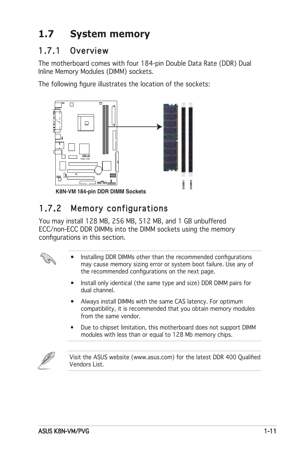 1 overview | Asus K8N-VM User Manual | Page 21 / 82