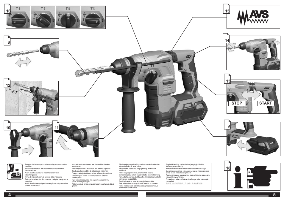 AEG BBH 18 User Manual | Page 3 / 39