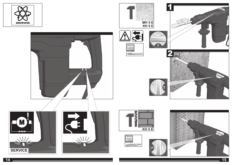 AEG KH 5 E User Manual | Page 8 / 39