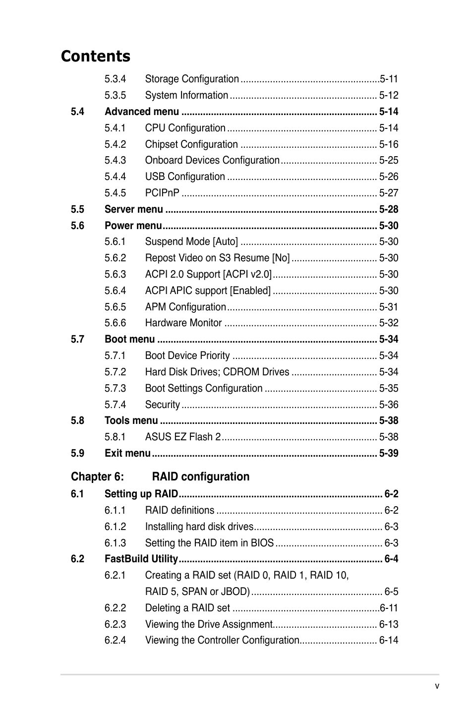 Asus PS4 User Manual | Page 5 / 142