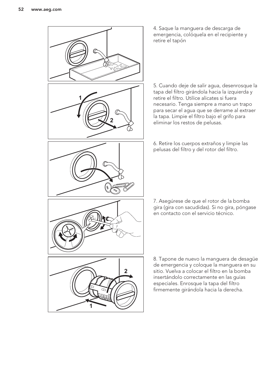 AEG L61270BI User Manual | Page 52 / 68