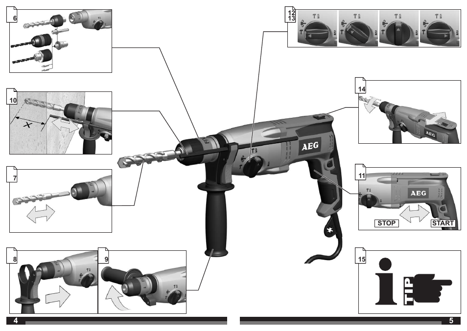AEG KH 24 XE User Manual | Page 3 / 37