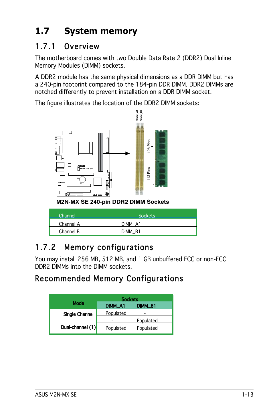 1 overview | Asus M2N-MX SE User Manual | Page 23 / 88