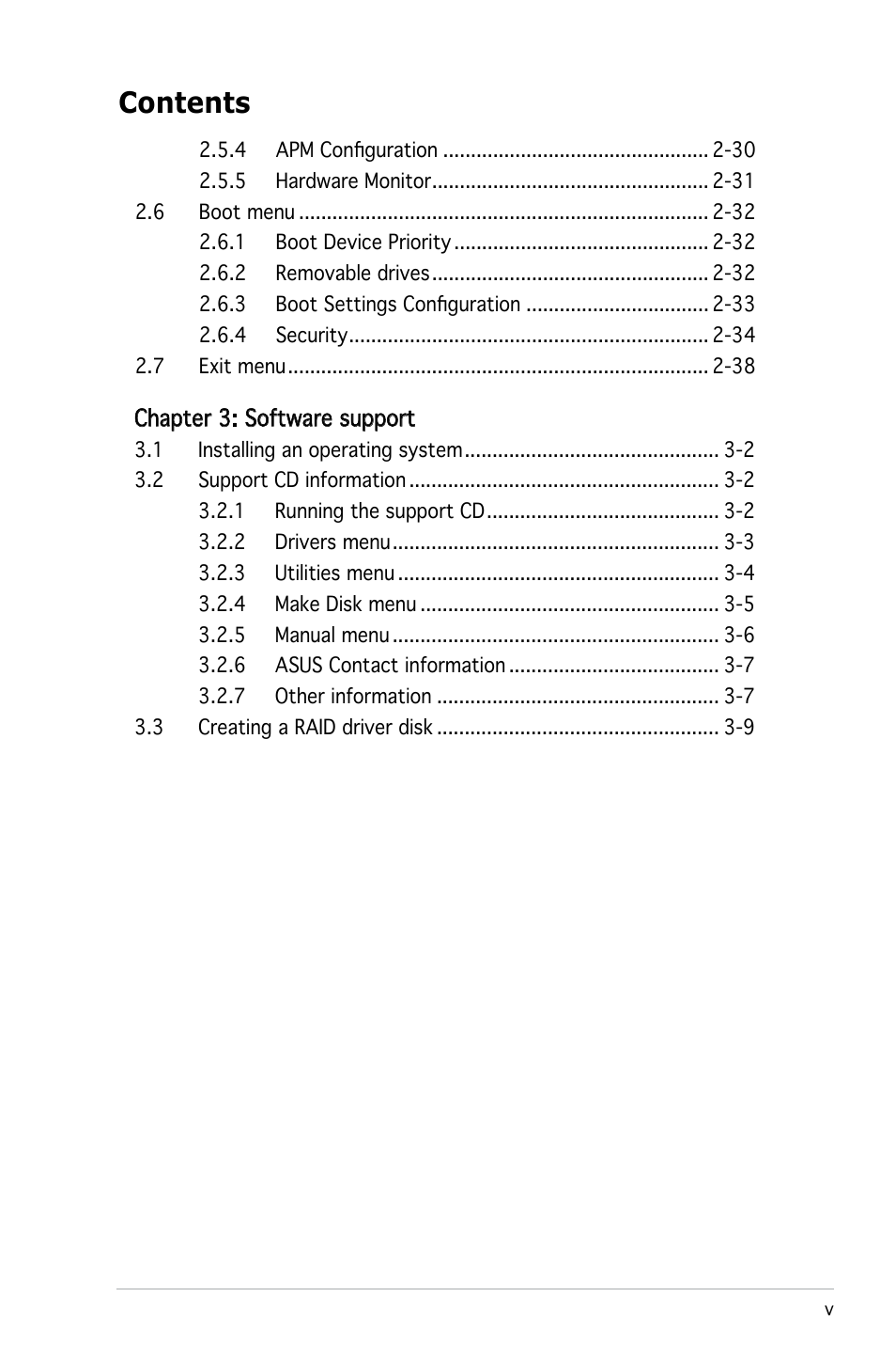 Asus M2N-MX SE User Manual | Page 5 / 88