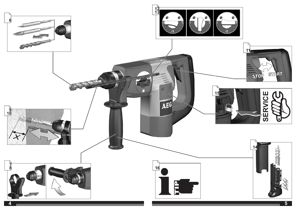 Ser vice | AEG PN 3500 User Manual | Page 3 / 37