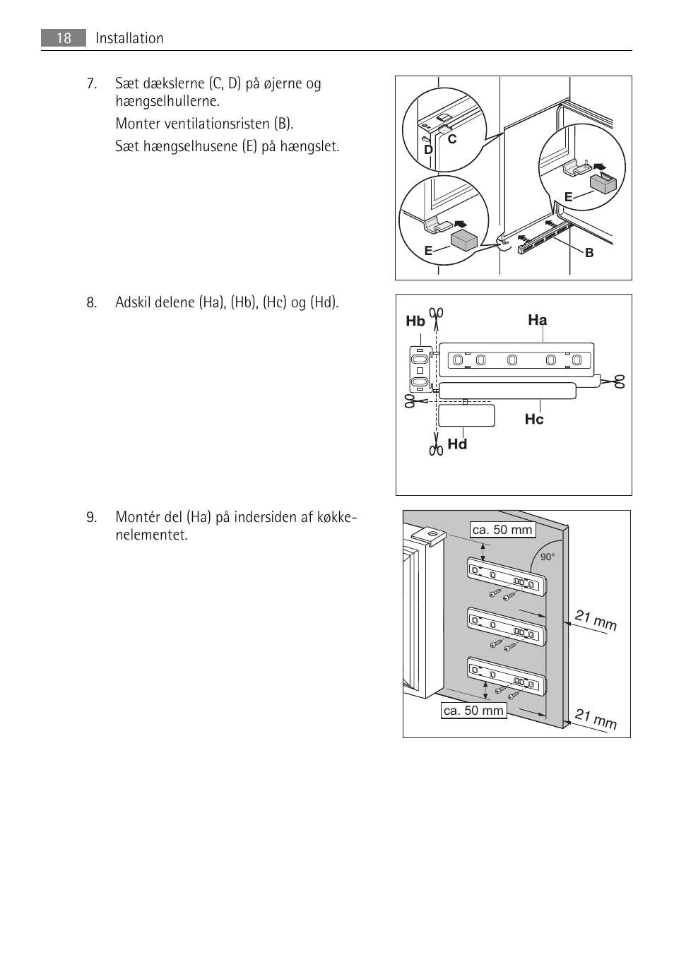 AEG SKS68240F0 User Manual | Page 18 / 84