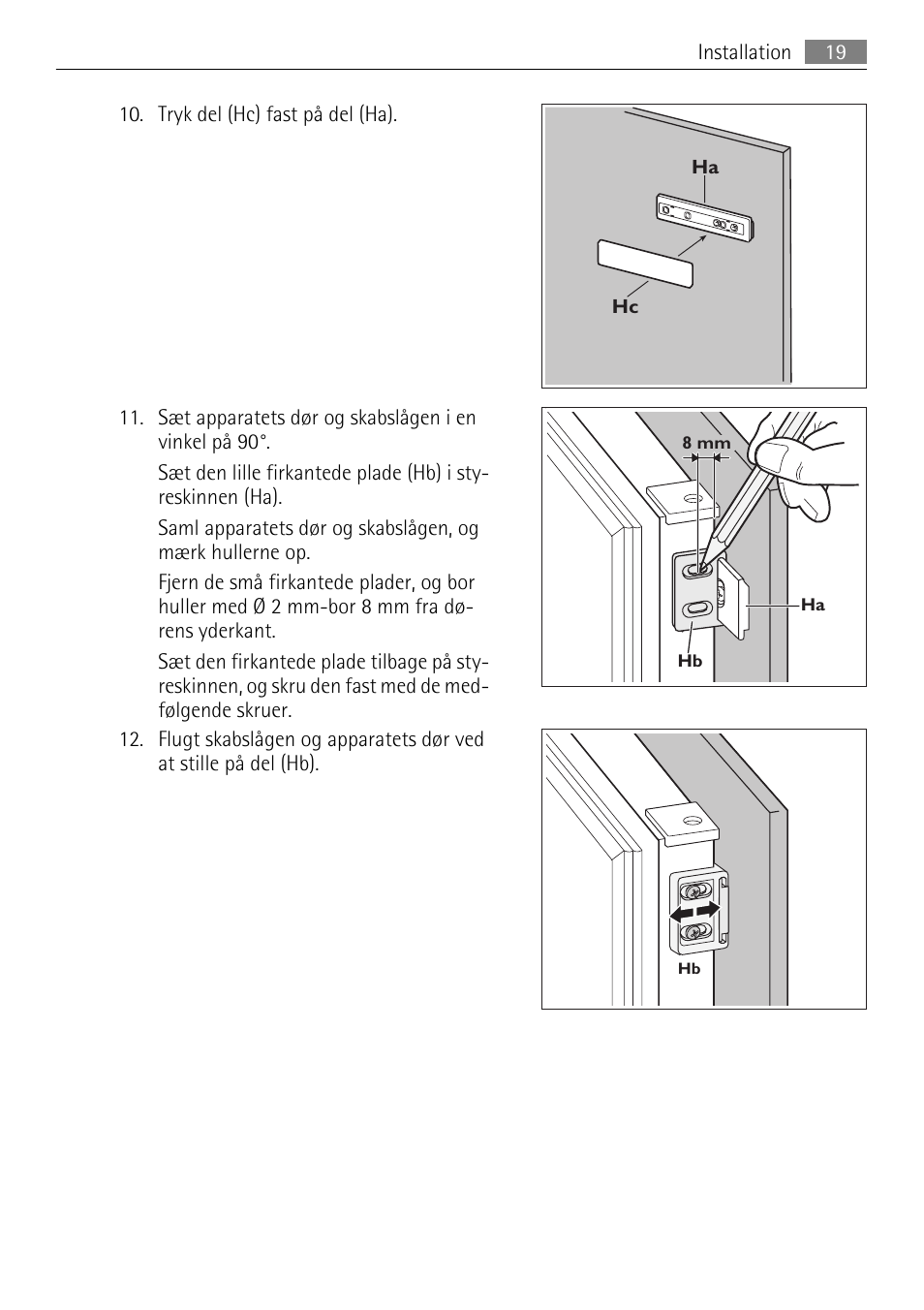 AEG SKS68240F0 User Manual | Page 19 / 84