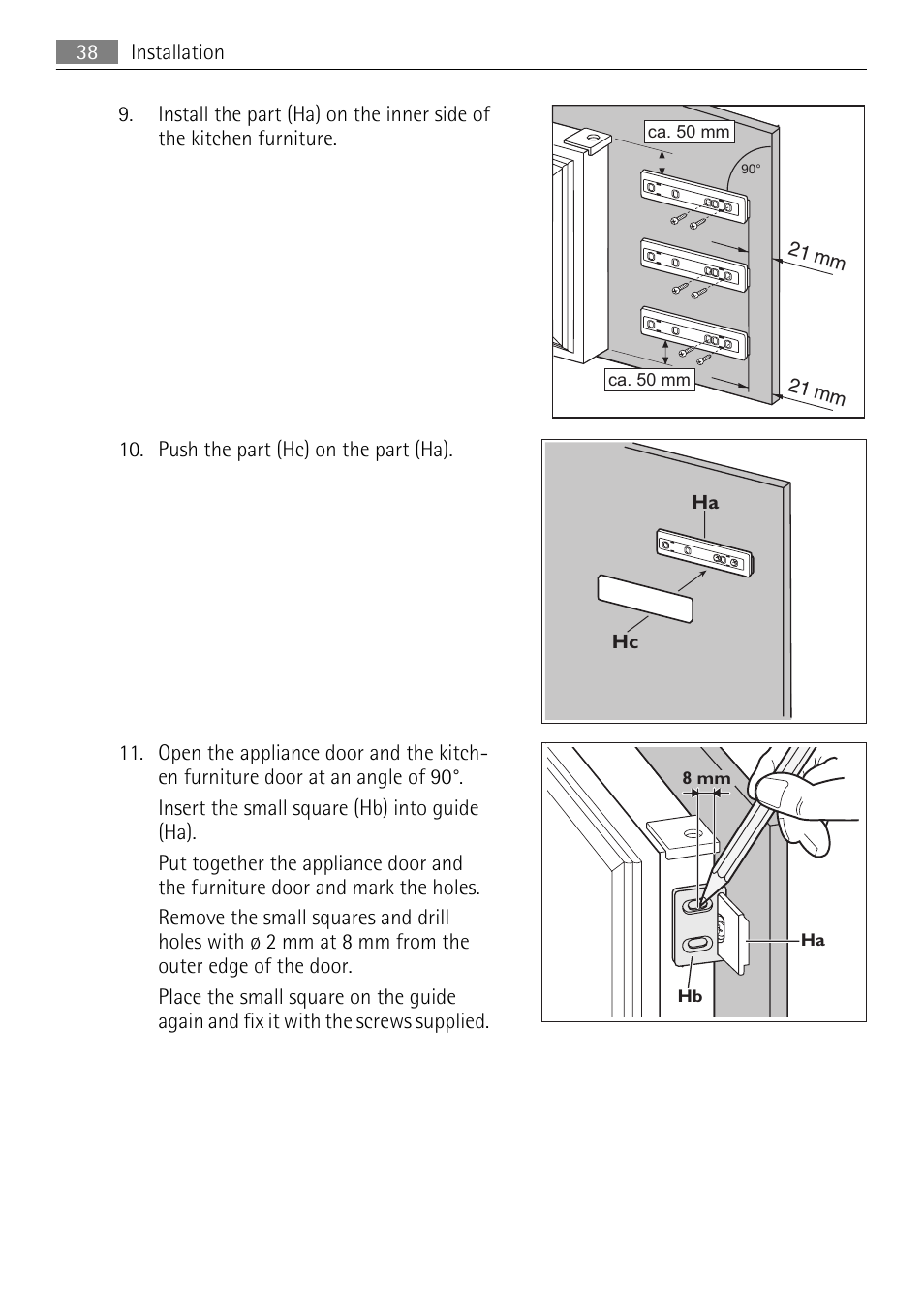 AEG SKS68240F0 User Manual | Page 38 / 84