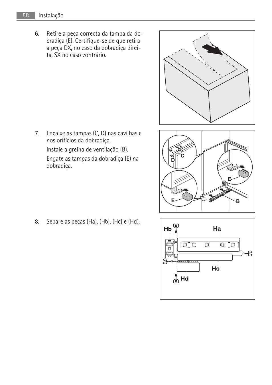 AEG SKS68240F0 User Manual | Page 58 / 84