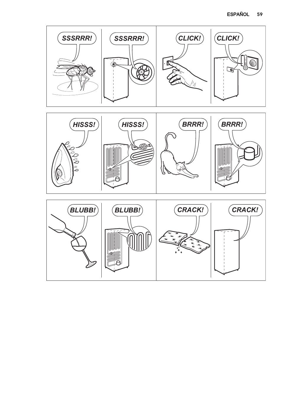 AEG SKS68240F0 User Manual | Page 59 / 64