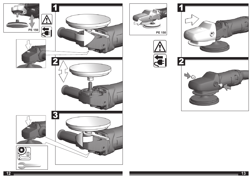 AEG PE 150 User Manual | Page 7 / 27