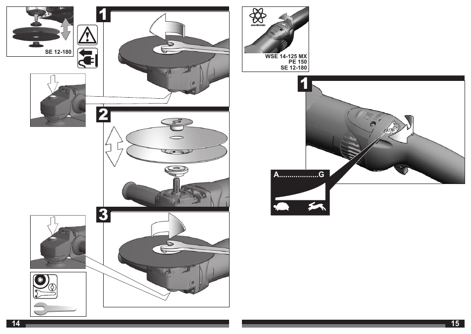 AEG PE 150 User Manual | Page 8 / 27