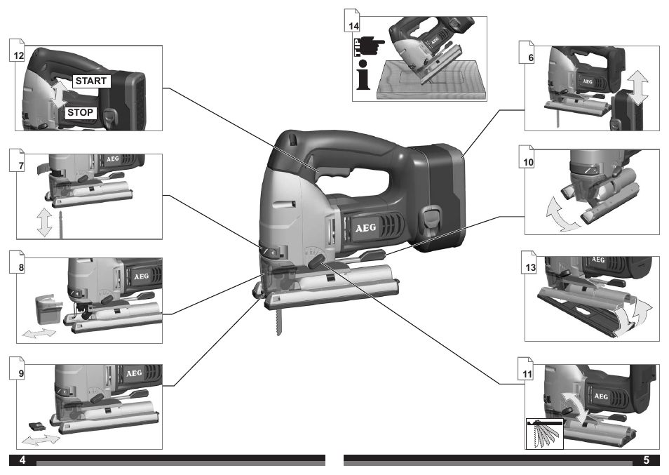 AEG BST 18X User Manual | Page 3 / 39
