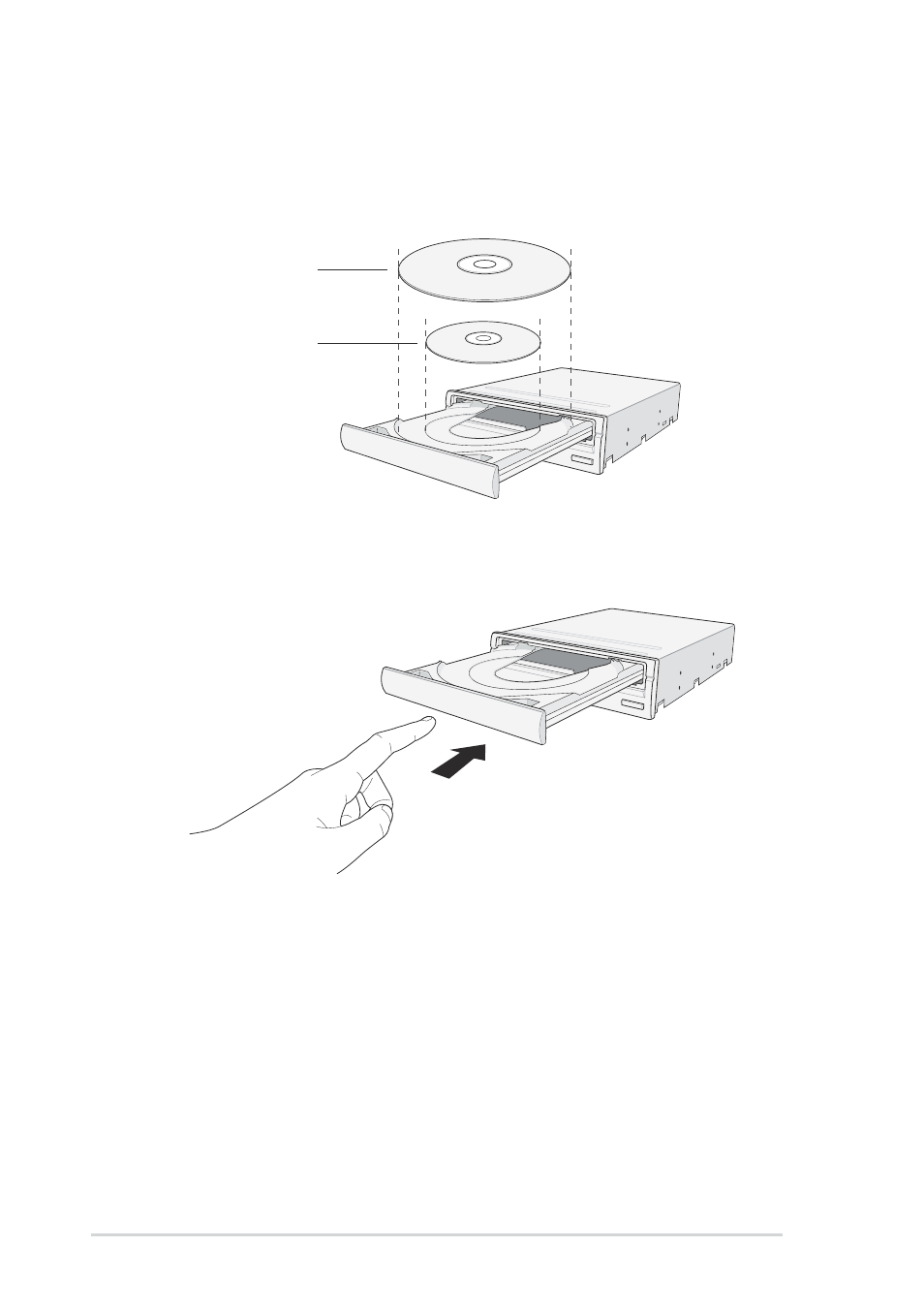 Ejecting a disc from the drive | Asus 48x/24x/52x CD-RW Drive CRW-4824A User Manual | Page 22 / 26