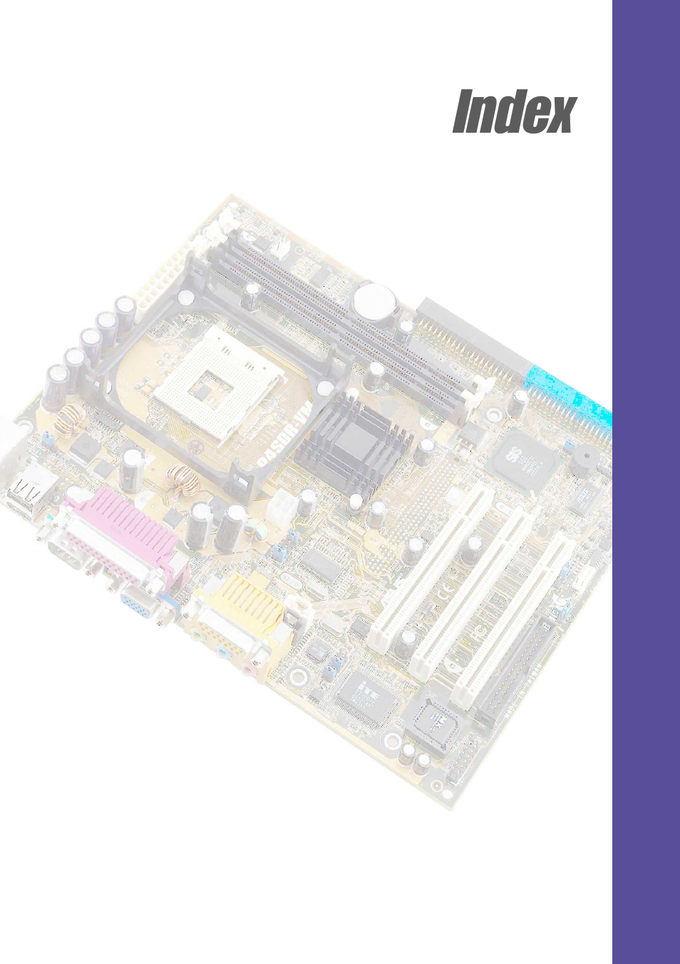 Index | Asus P4SDR-VM User Manual | Page 101 / 104