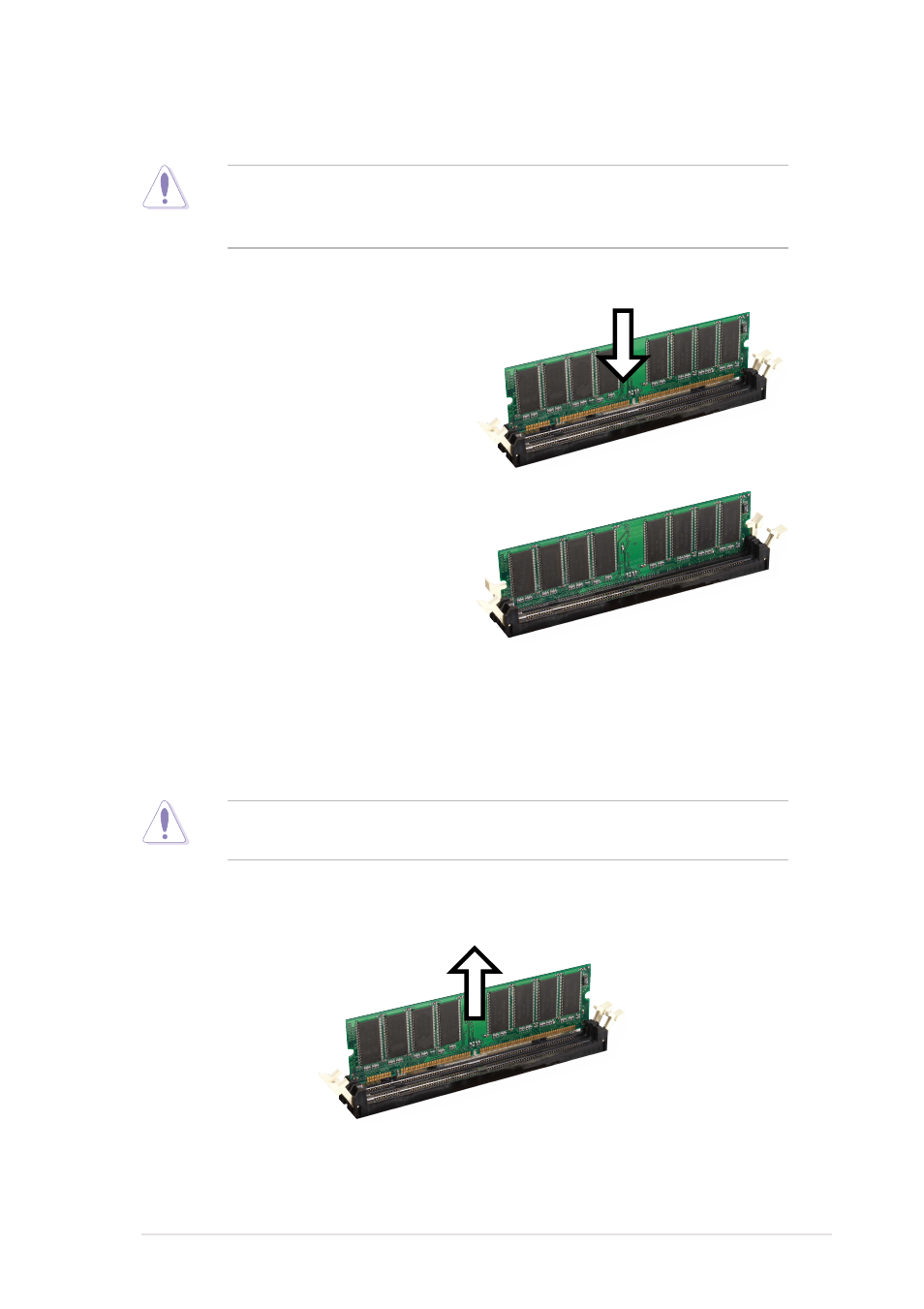 3 installing a dimm, 4 removing a dimm | Asus P4SDR-VM User Manual | Page 33 / 104