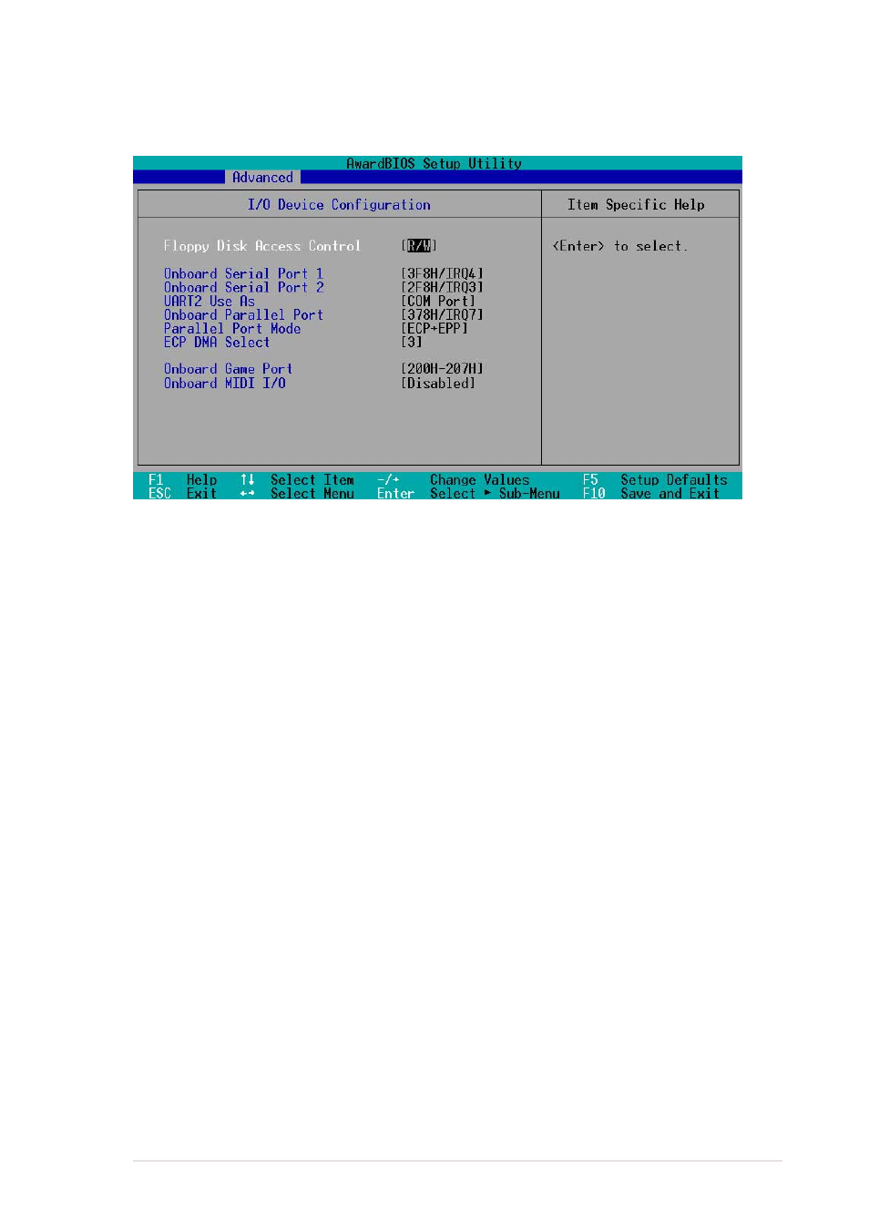 2 i/o device configuration | Asus P4SDR-VM User Manual | Page 71 / 104