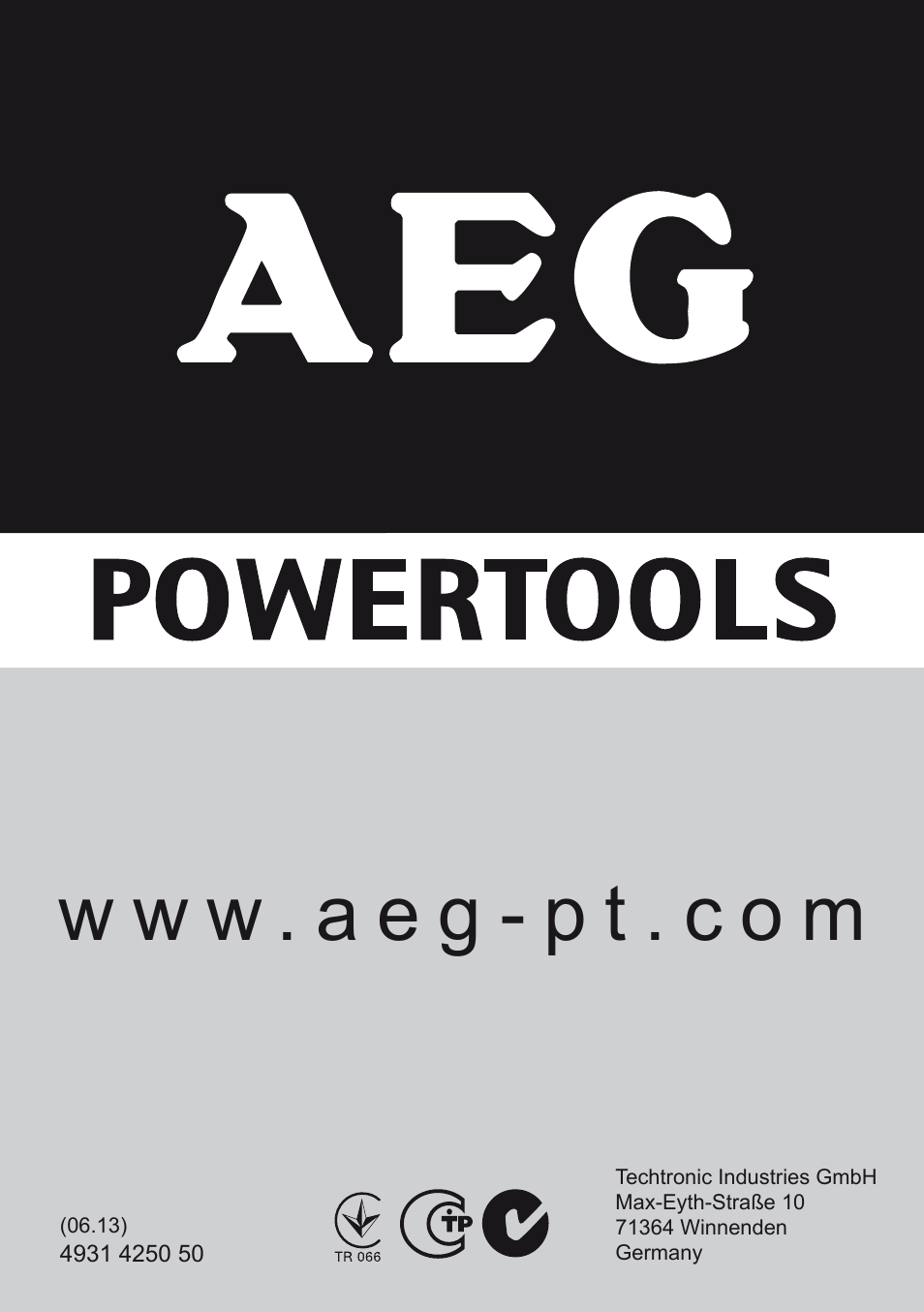 W w w . a e g - p t . c o m | AEG BE 705 R User Manual | Page 62 / 62