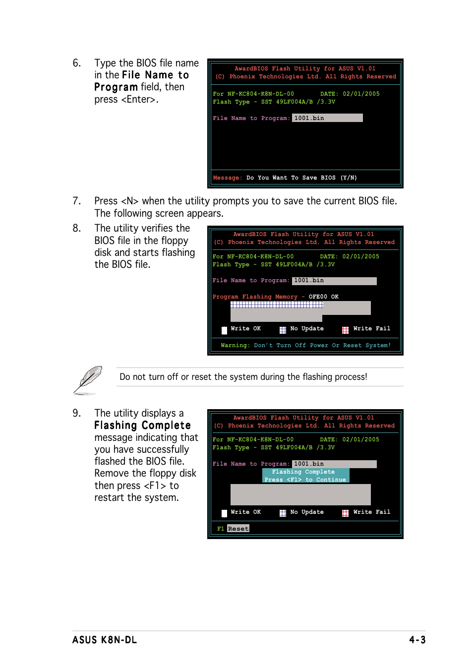 Asus K8N-DL User Manual | Page 65 / 112