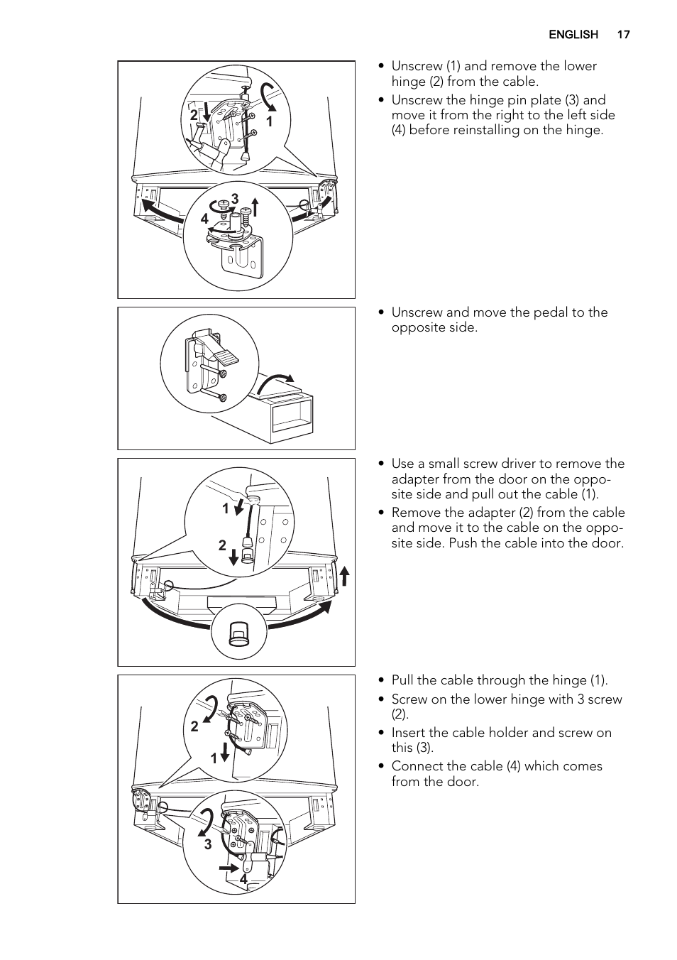 AEG A82700GNX0 User Manual | Page 17 / 60